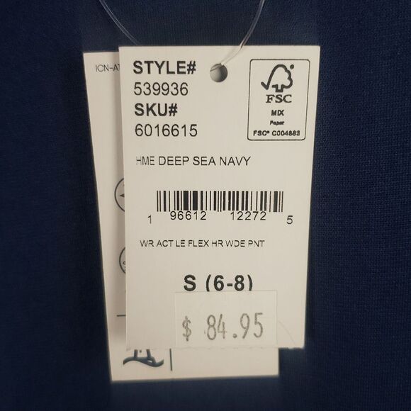 Land's End Women's Small Navy Blue Chino Pants - Picture 12 of 16